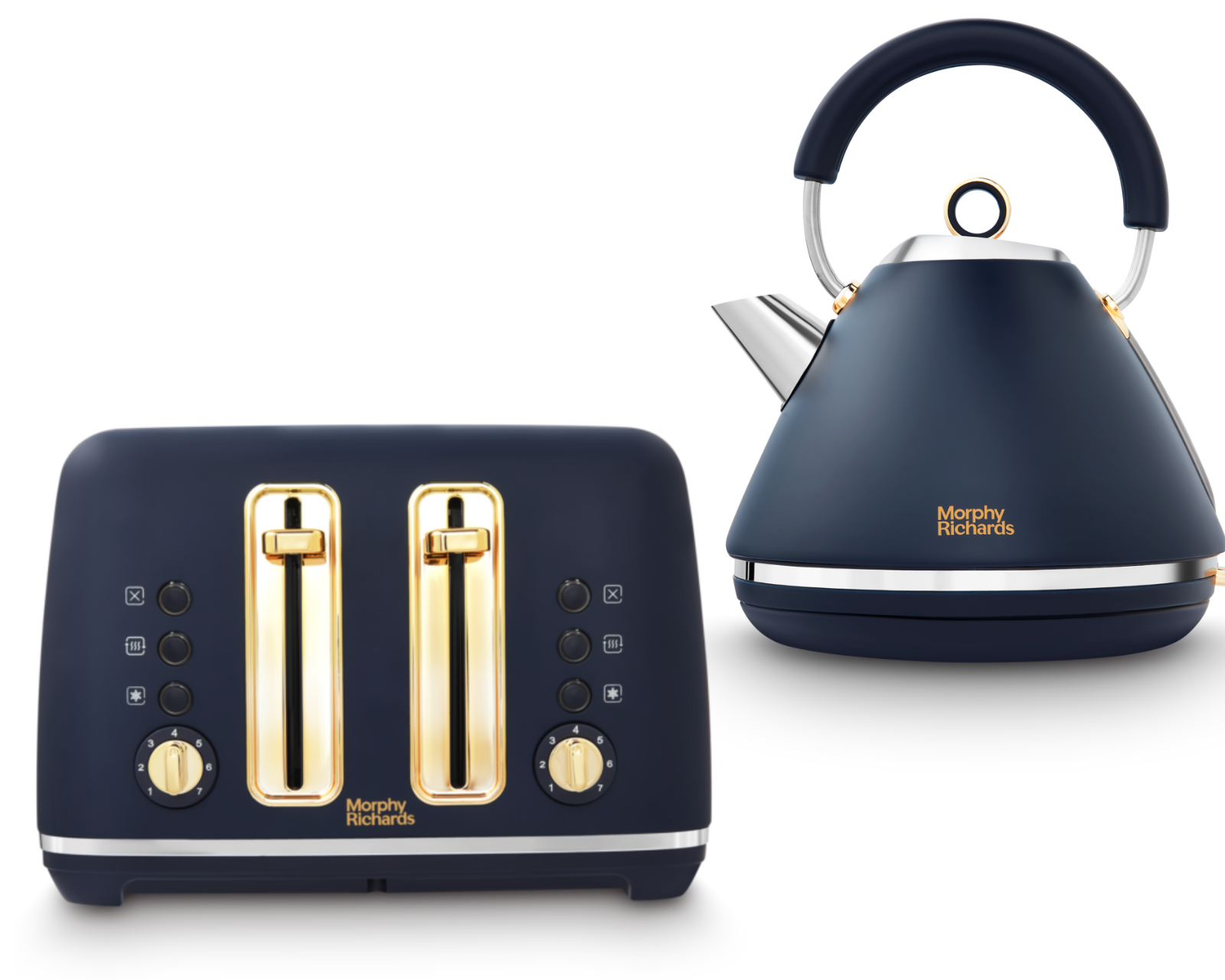 Navy Smeg Kettle And Toaster Smeg 50's Style Kettle Navy Blue