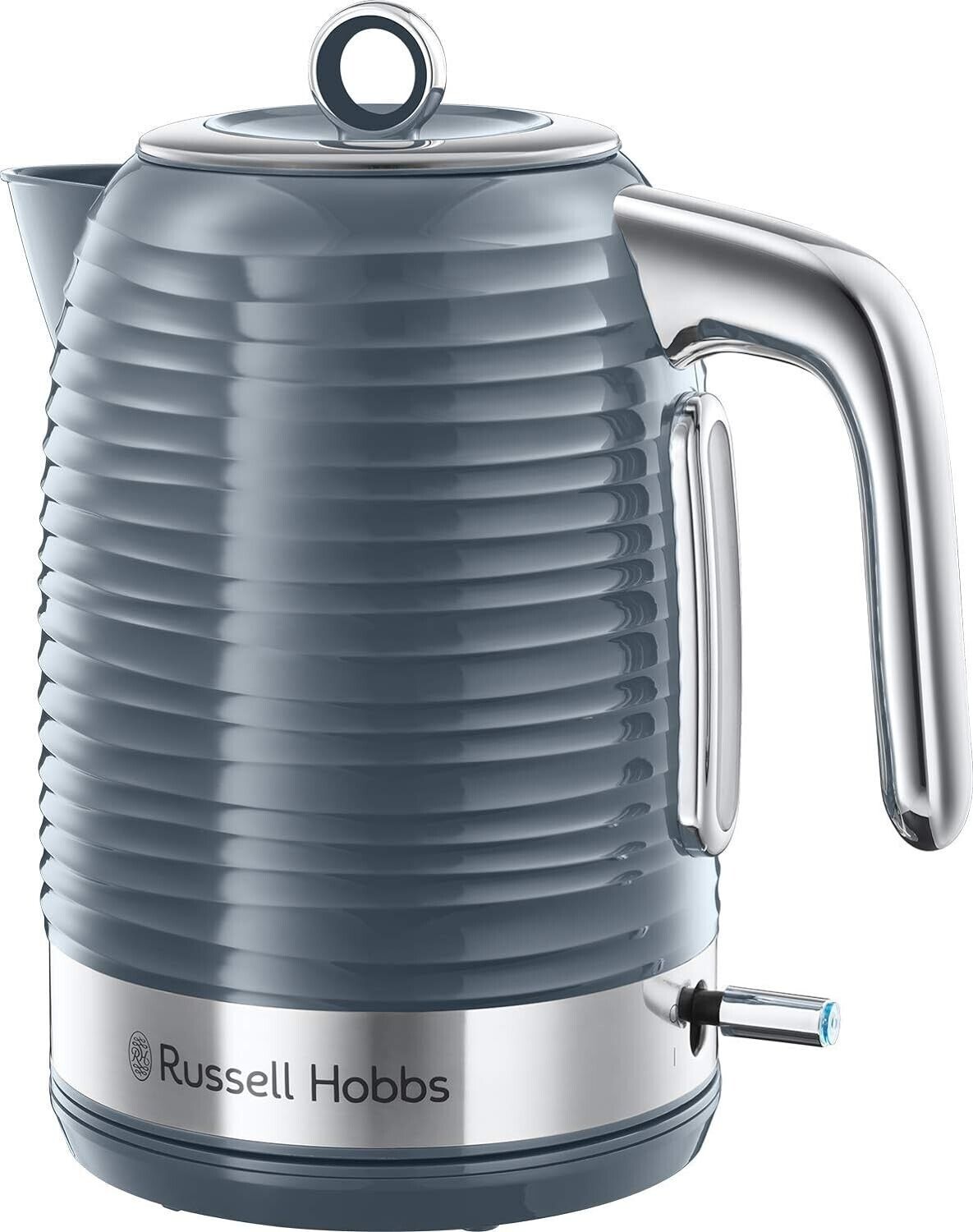 Russell Hobbs Inspire 1.7L 3KW Jug Kettle in Grey & Chrome 24363