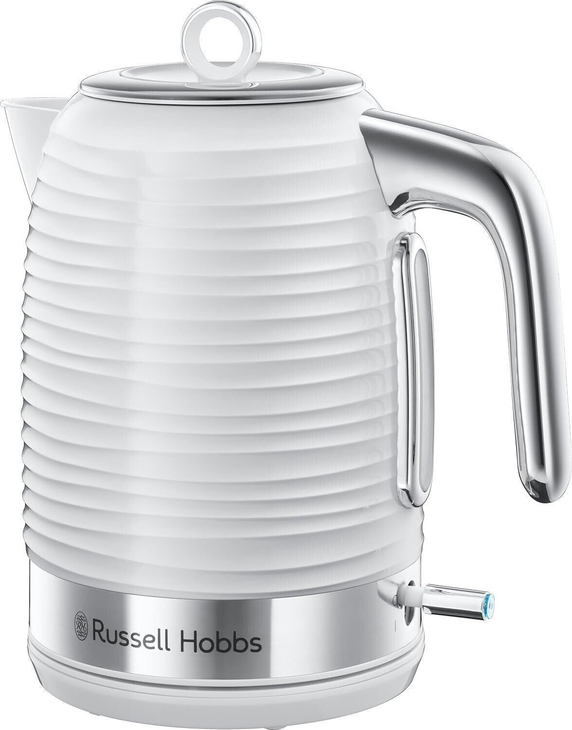 Russell Hobbs Inspire 1.7L 3KW Jug Kettle in White & Chrome 24360