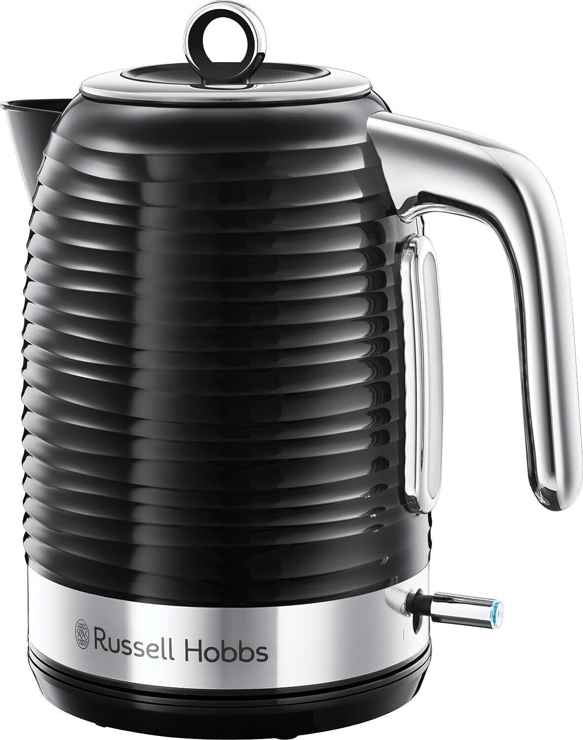 Russell Hobbs Inspire 1.7L 3KW Jug Kettle in Black & Chrome 24361