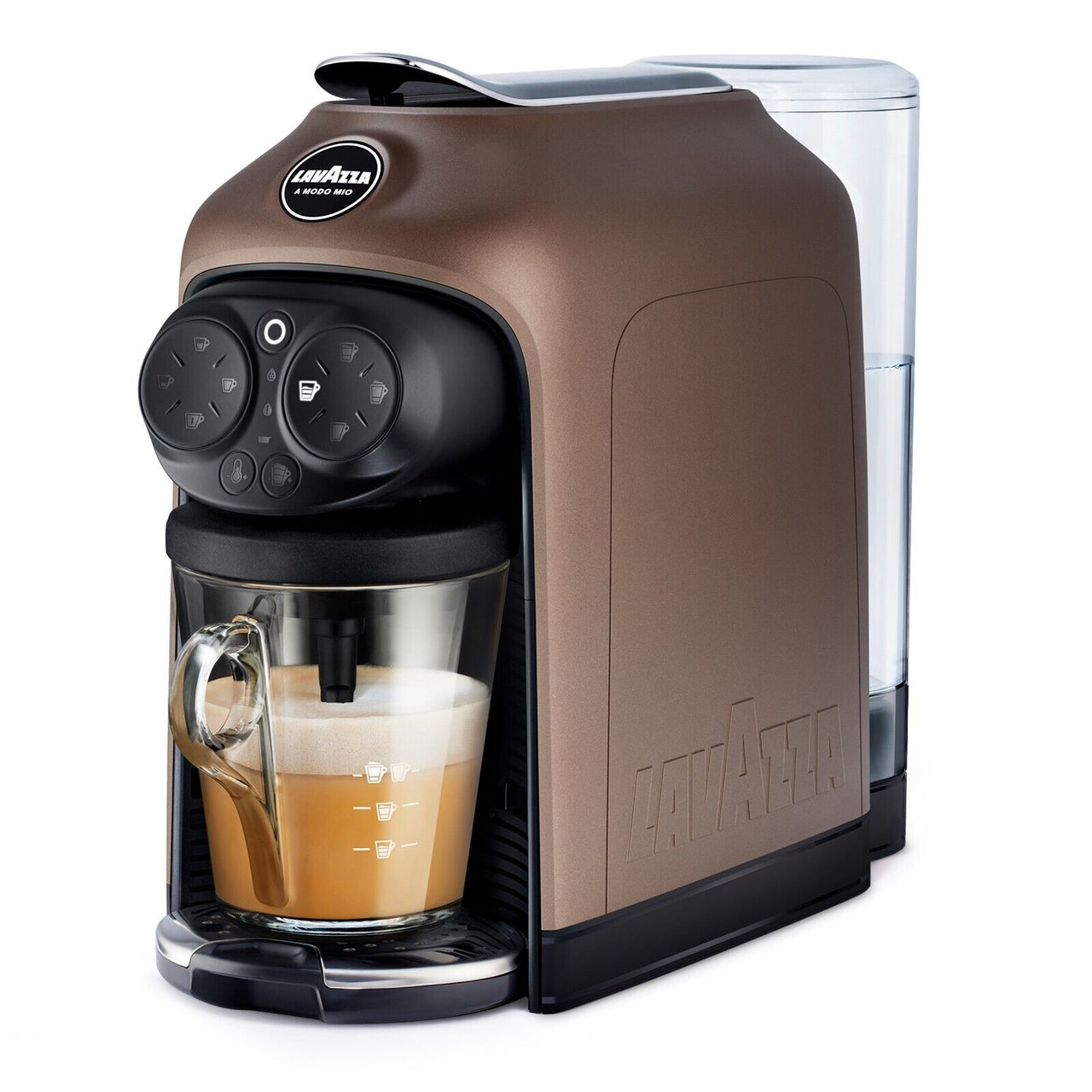 Lavazza Desea Coffee Machine Brown Walnut 18000391 Pod Coffee Machine