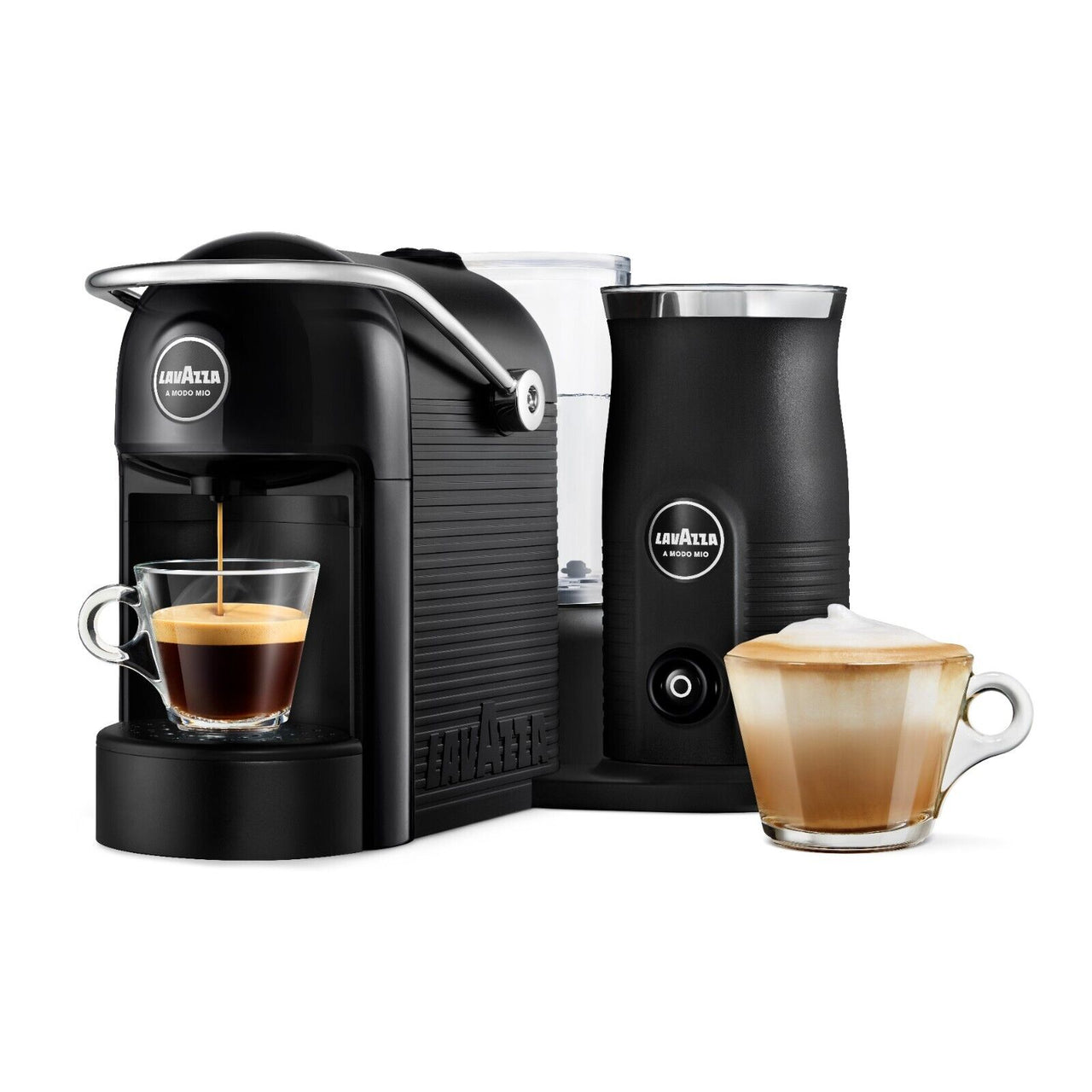 Lavazza A Modo Mio Jolie & Milk Coffee Machine Black Pod Coffee Machine 18000415