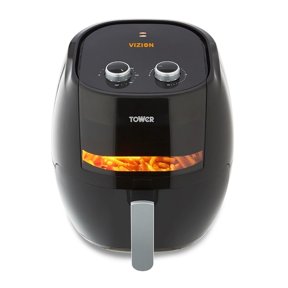 Tower T17071 Vortx Vizion Manual 7L Air Fryer XL Capacity Faster Healthy Cooking