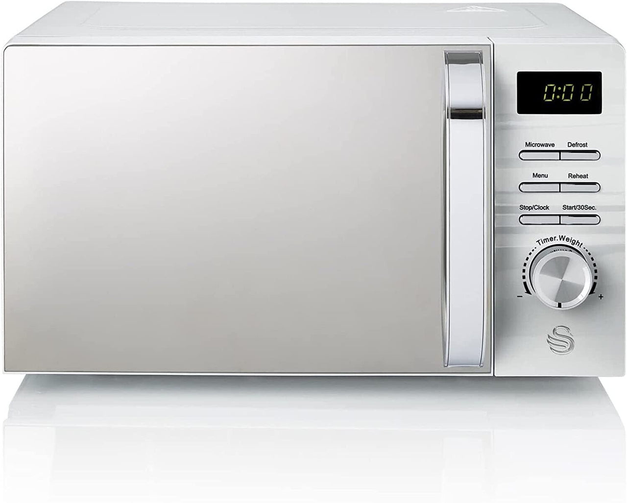 Swan Symphony White 20L 700W Digital Microwave Oven SM22038LWN