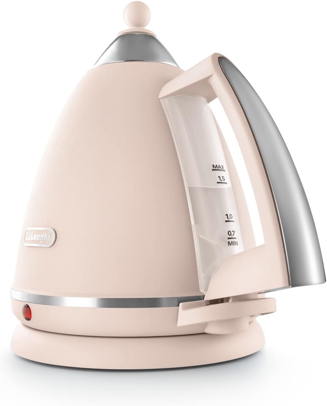 De`Longhi Argento Flora Pink 1.7L Electric Kettle KBX3016.PK