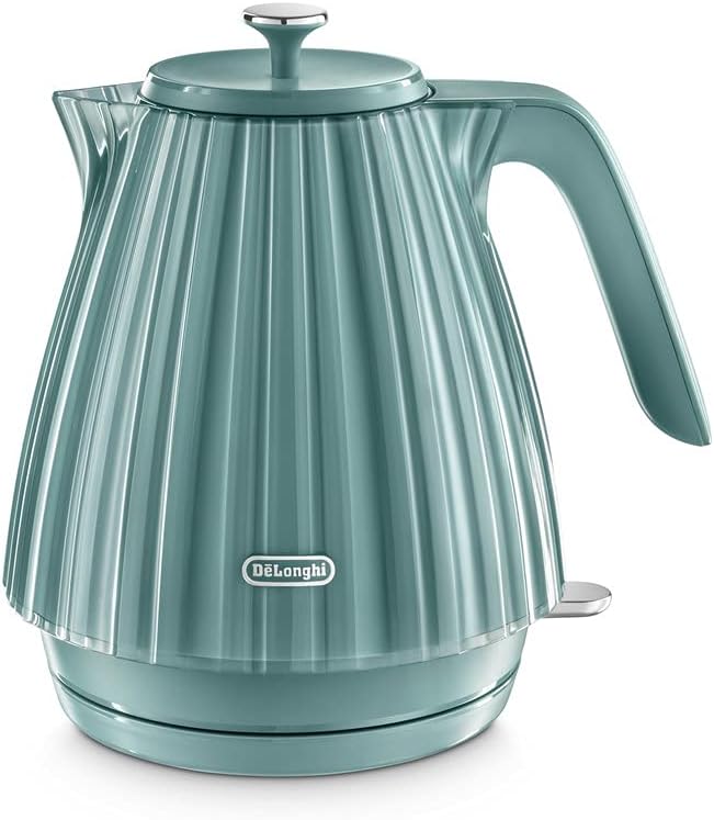 De'Longhi Ballerina 1.7L Kettle in Laguna Green KBD3001.GR
