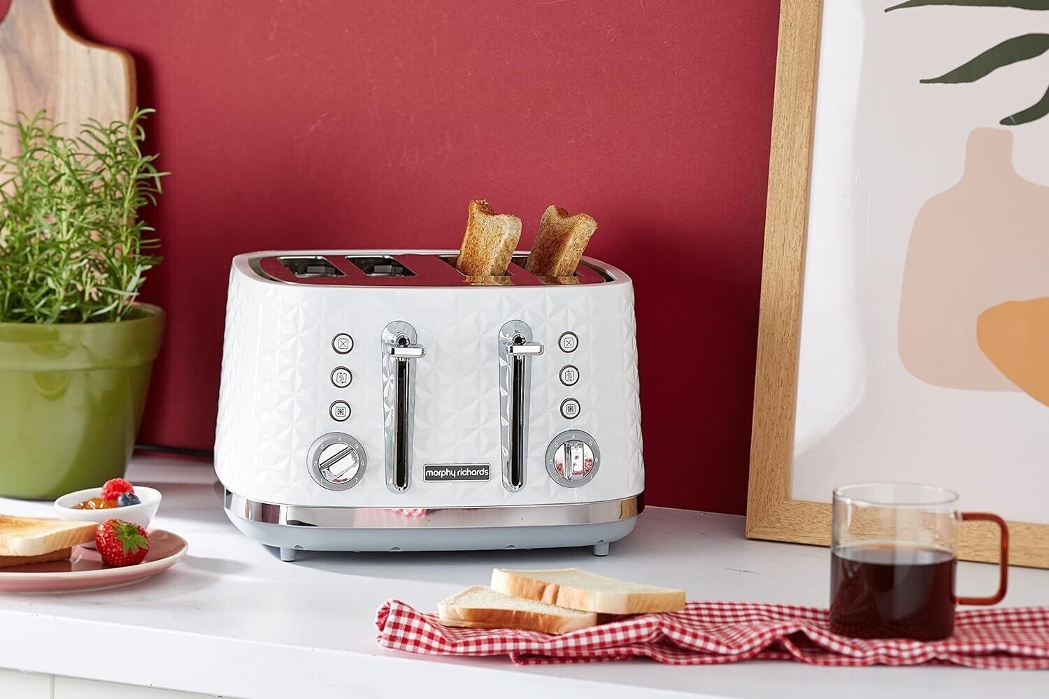 Stainless Steel Morphy Richards Vector Toaster Morphy Richards