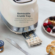 Swan Retro Revive Cream StoveTop Kettle Toaster & Digital Air Fryer Bundle Set11