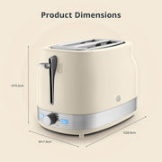 Swan Retro Revive Cream Stovetop Kettle 2 Slice Toaster Microwave Bundle Set13