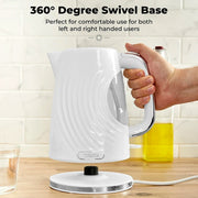 Tower Sonar White Kettle 2 Slice Toaster & 800W 20L Manual Microwave T24044WHT7