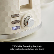 Morphy Richards Hive Cream 1.5L 3KW Kettle & 2 Slice Toaster Matching Set5