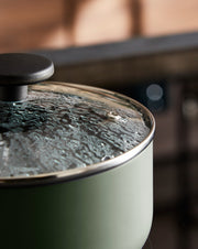 Morphy Richards 3 Piece Pan Set Green Recycled Aluminium Saucepan Set 8590009