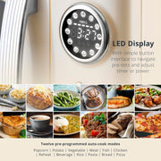 Swan Retro Revive Cream Microwave 20L 800W Digital Microwave SM4425CRM3