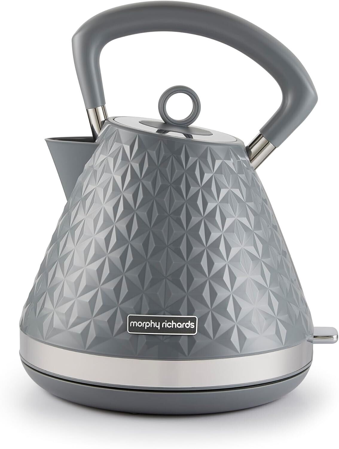 Stainless Steel Morphy Richards Pyramid Kettle And Toaster Morphy Richards Venture Retro Silver Pyramid Kettle Slice Toaster Set