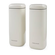 Morphy Richards Equip Kitchen Storage Canisters Set of 2 Large Canisters Cream8