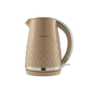 Morphy Richards Hive Travertine Beige 1.5L 3KW Easy Fill Jug Kettle – 1082750
