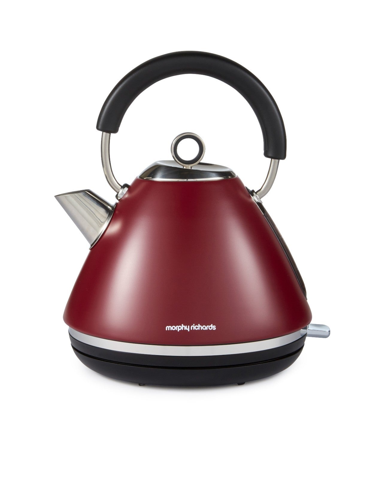 Morphy Richards Accents 1.5L Pyramid Kettle in Rhubarb Limited Edition 1020518