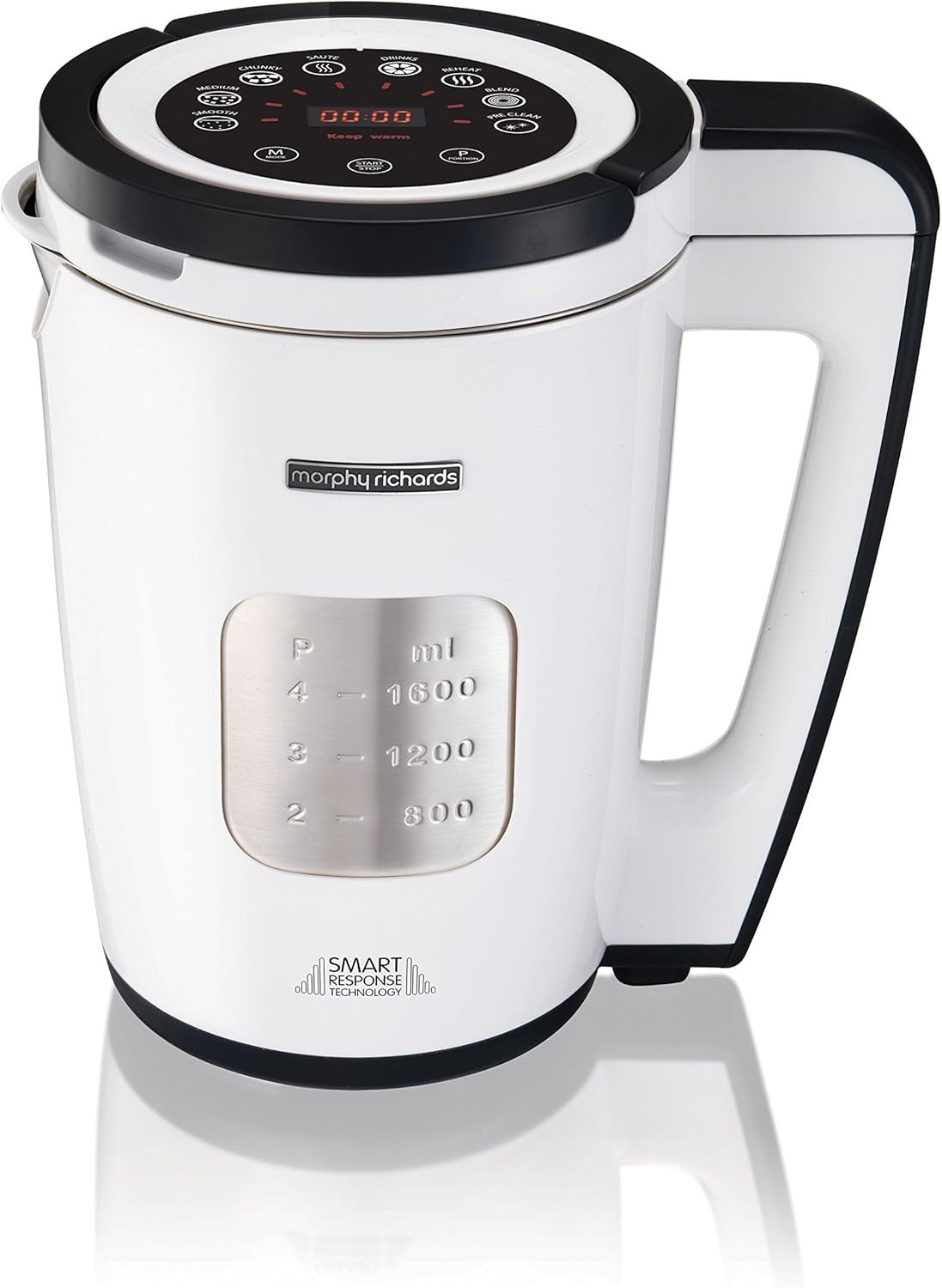 Morphy Richards Total Control 1.6L Soup Maker 1000W – Sauté Smoothie Self-Clean0