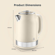 Swan Retro Revive Cream Kettle Toaster & 4.5L Digital Air Fryer Kitchen Bundle12