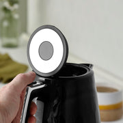 Swan Hexton Black Rapid Boil Kettle 1.7L 3KW Hexagonal Texture Chrome Accents5