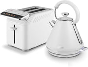 Tower Mirage Digital Kettle & Toaster Set White Variable Temperature Control0