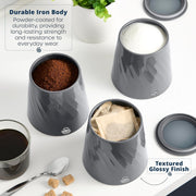 Swan Windsor Grey Kettle Toaster Canisters Matching Kitchen Bundle Set13