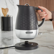 Morphy Richards Cassini Kettle Toaster Microwave Black Matching Kitchen Bundle13