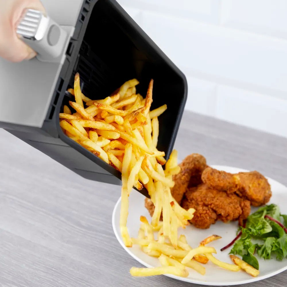 Swan Retro Revive Grey Kettle 4 Slice Toaster & 8L Dual Basket Air Fryer Bundle13