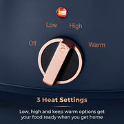 Tower Cavaletto Blue Kettle Toaster Microwave 3.5L Slow Cooker Kitchen Set13