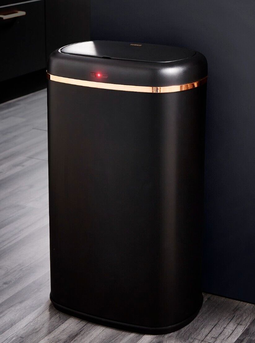 Tower Cavaletto Black Kettle Toaster Microwave Slow Cooker Sensor Bin & Storage4