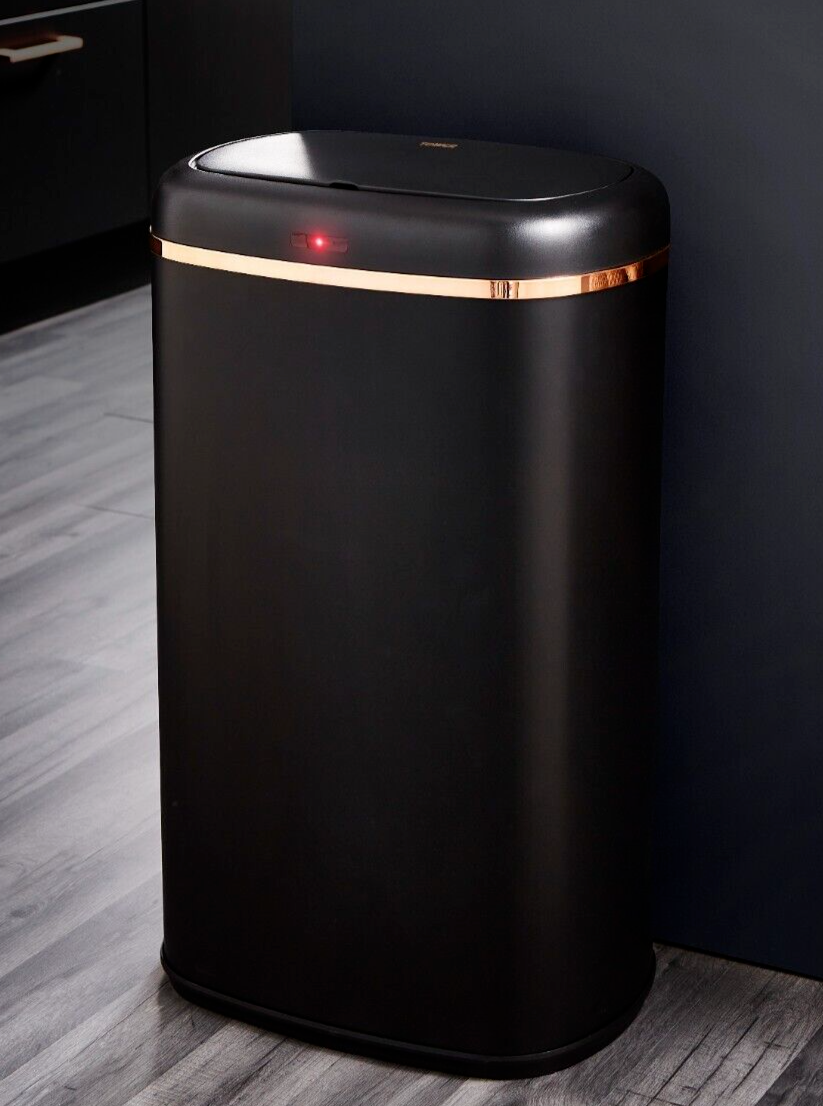 Tower Cavaletto Black Kettle Toaster Microwave Slow Cooker Sensor Bin & Storage4
