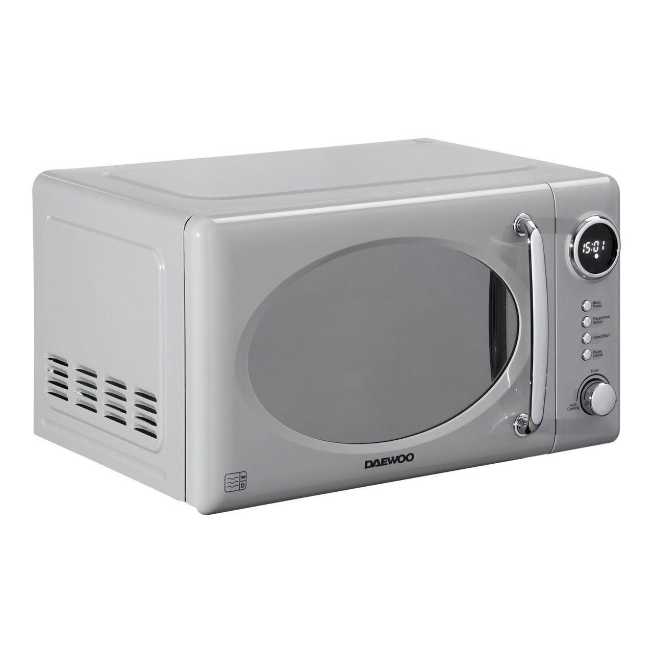 Daewoo Microwave Kensington 800W 20L Microwave in Grey SDA2594GE