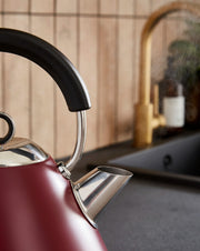 Morphy Richards Accents 1.5L Pyramid Kettle in Rhubarb Limited Edition 1020513