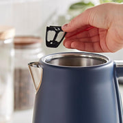 Morphy Richards Illumination Navy Peony 1.7L Jug Kettle & 4 Slice Toaster Set11