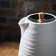 Morphy Richards Clay China White 1.7L 3KW Rapid Boil Jug Kettle 1031025