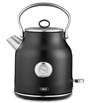 Tower Renaissance Black 1.7L 3KW Kettle Ultra Fast & Quiet Boil T10063BLK