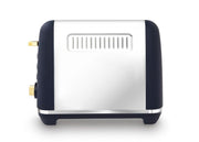 Morphy Richards Accents 4 Slice Toaster in Navy with Gold Accents - 242045