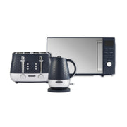 Morphy Richards Cassini Kettle Toaster Microwave Outer Space Blue Bundle Set0