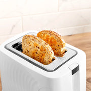 Tower Sonar White Kettle 2 Slice Toaster & 800W 20L Digital Microwave T24045WHT10