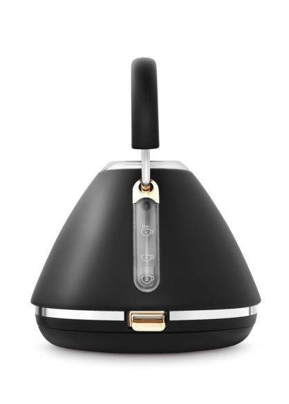 Morphy Richards Accents Black & Gold 1.5L 3KW Pyramid Kettle 102047
