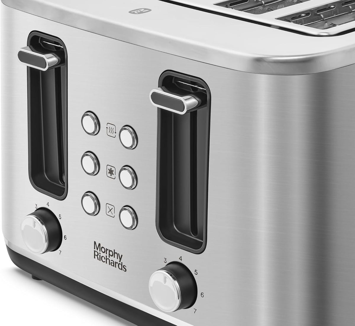 Morphy Richards Motive Brushed Steel 1.7L Kettle & 4 Slice Toaster Matching Set4