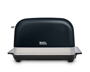Morphy Richards Venture Retro Onyx Pyramid Kettle & 4 Slice Toaster in Black 100334 / 240334
