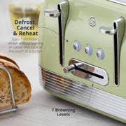 Swan Retro Revive Green Kettle 4 Slice Toaster & 8L Dual Basket Air Fryer Bundle10