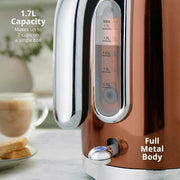 Swan Solace Copper Kettle & 2 Slice Toaster High Gloss Finish & Chrome Trim7
