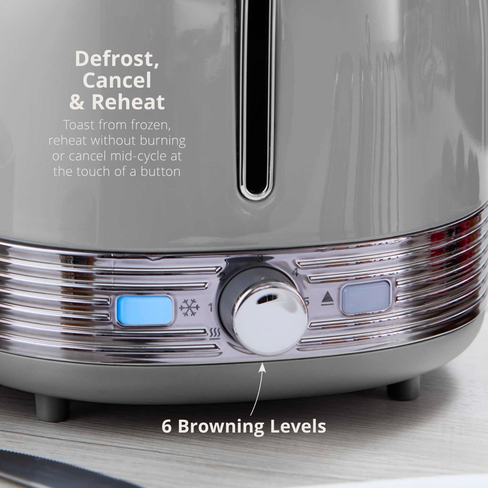 Swan Retro Revive Grey StoveTop Design Kettle 2 Slice Toaster & 4.5L Air Fryer5