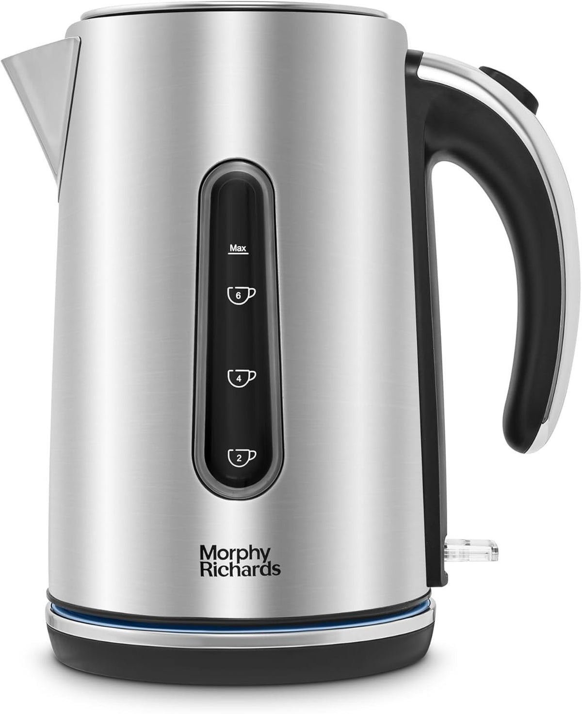 Morphy Richards Motive Brushed Steel 1.7L Kettle & 4 Slice Toaster Matching Set1
