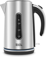 Morphy Richards Motive Brushed Steel 1.7L Kettle & 4 Slice Toaster Matching Set1