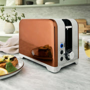 Swan Solace Copper Kettle & 2 Slice Toaster High Gloss Finish & Chrome Trim8