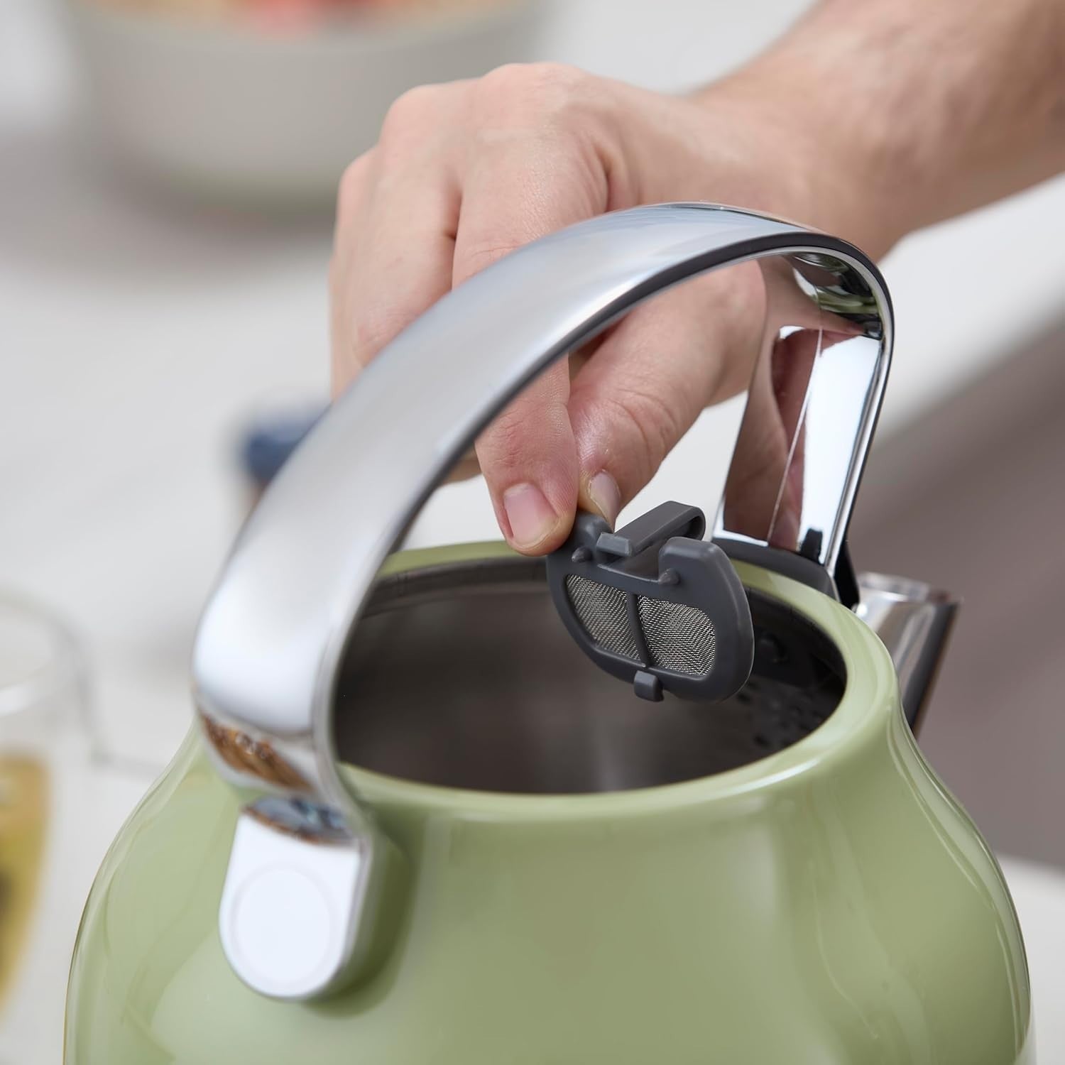 Swan Retro Revive Green Kettle Toaster Microwave Set  Stovetop Design Kettle7