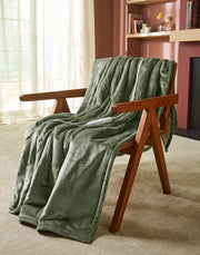 Morphy Richards EverCosy Electric Heated Throw Teddy Fleece Blanket Green Large5